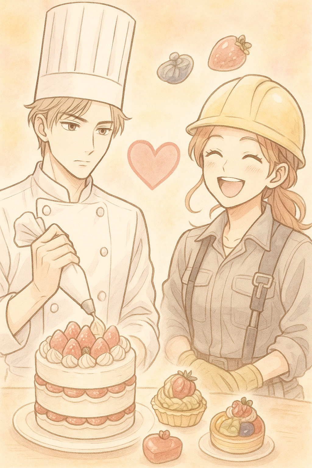 天才パティシエと鳶職人あらすじ画像