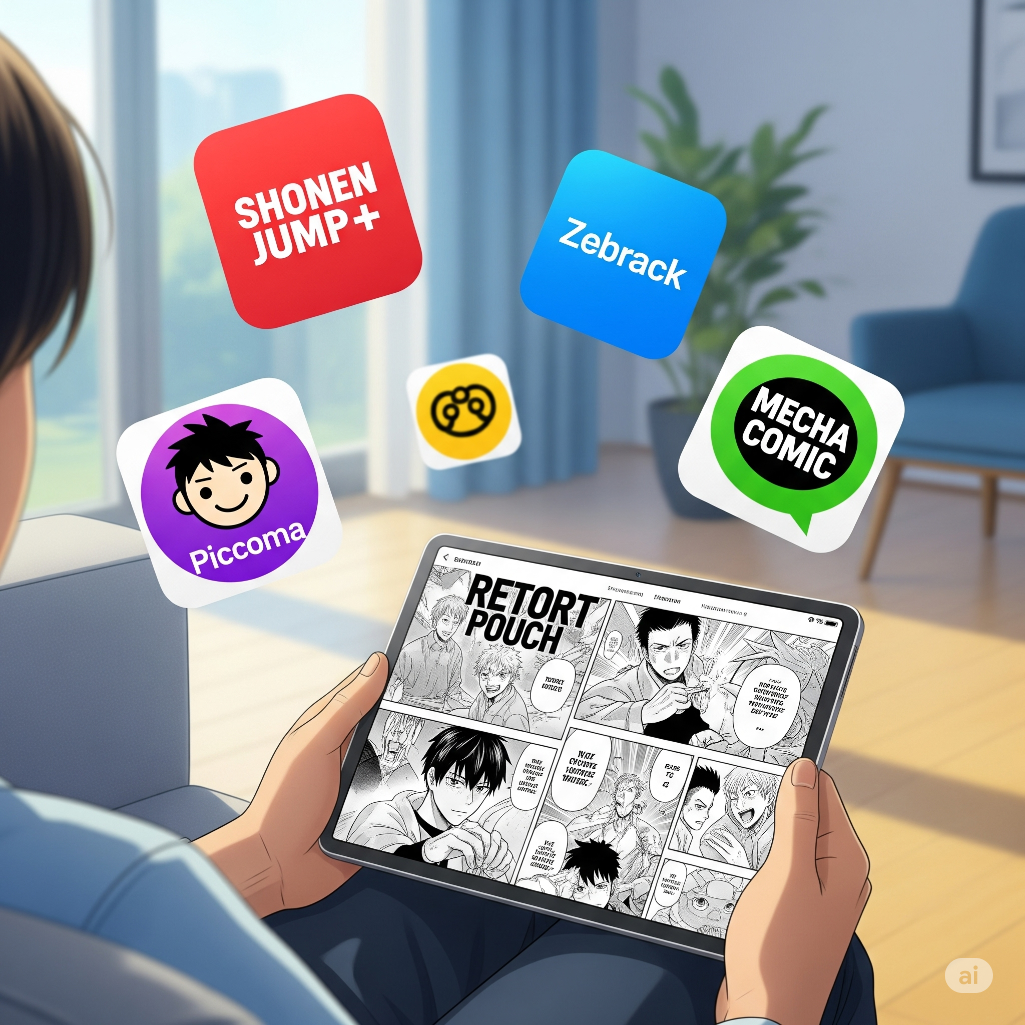 レトルトパウチはどこで読める？配信サイト一覧