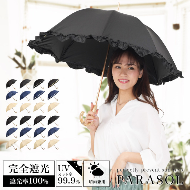 完全遮光日傘 屋外使用シーン 効果的な使い方