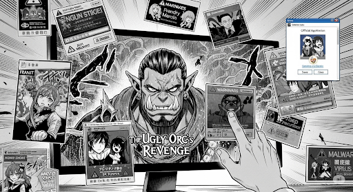 醜いオークの逆襲 漫画 raw 違法サイト 警告